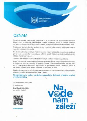 oznam